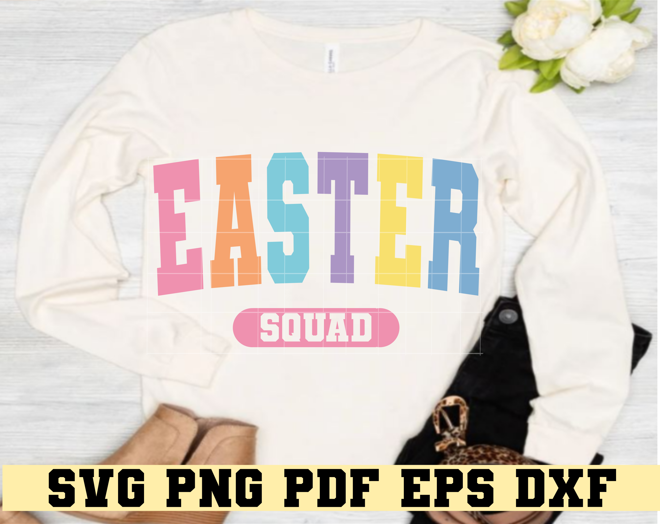 Easter Squad SVG