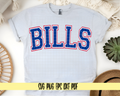 Bills Varsity Design SVG