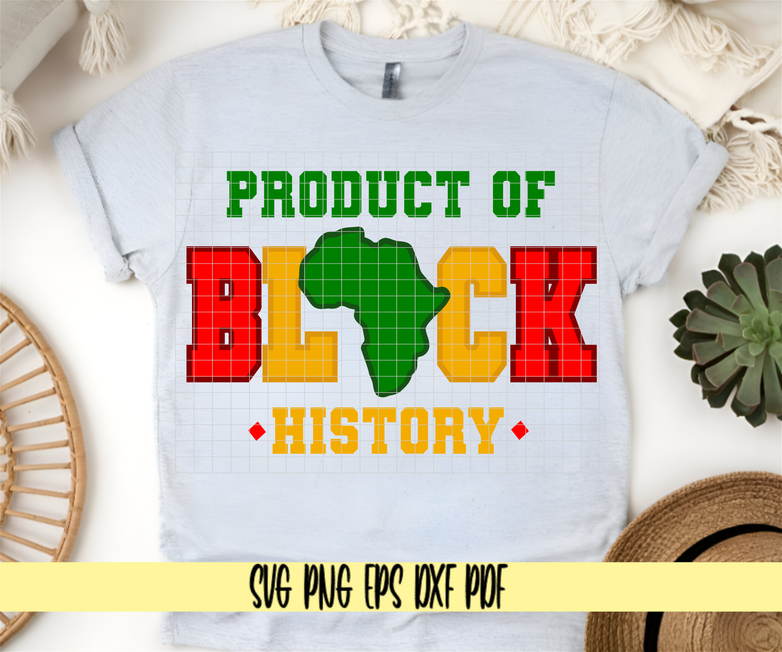 Product of Black History SVG