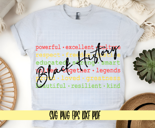 Black History words