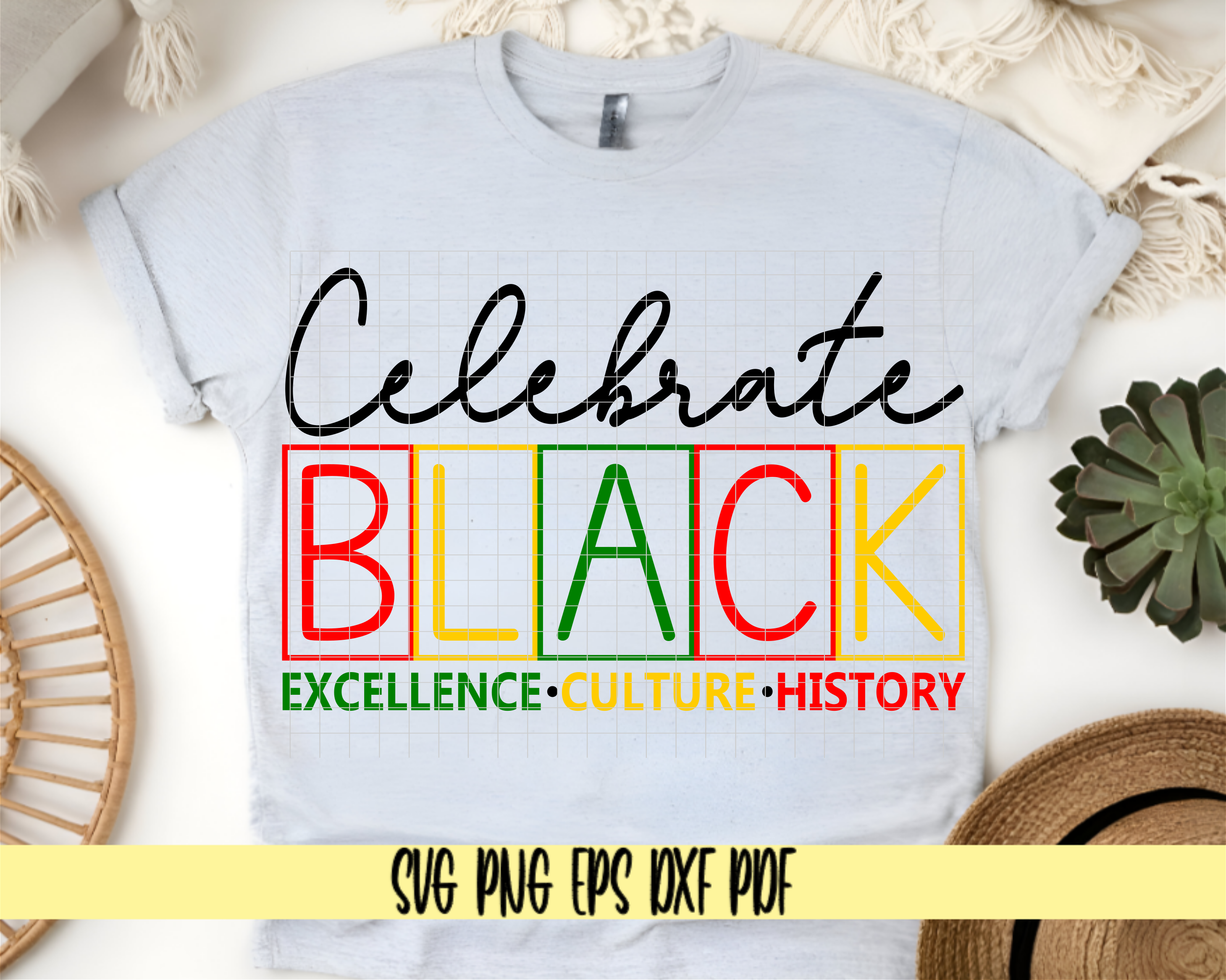 celebrate black history SVG