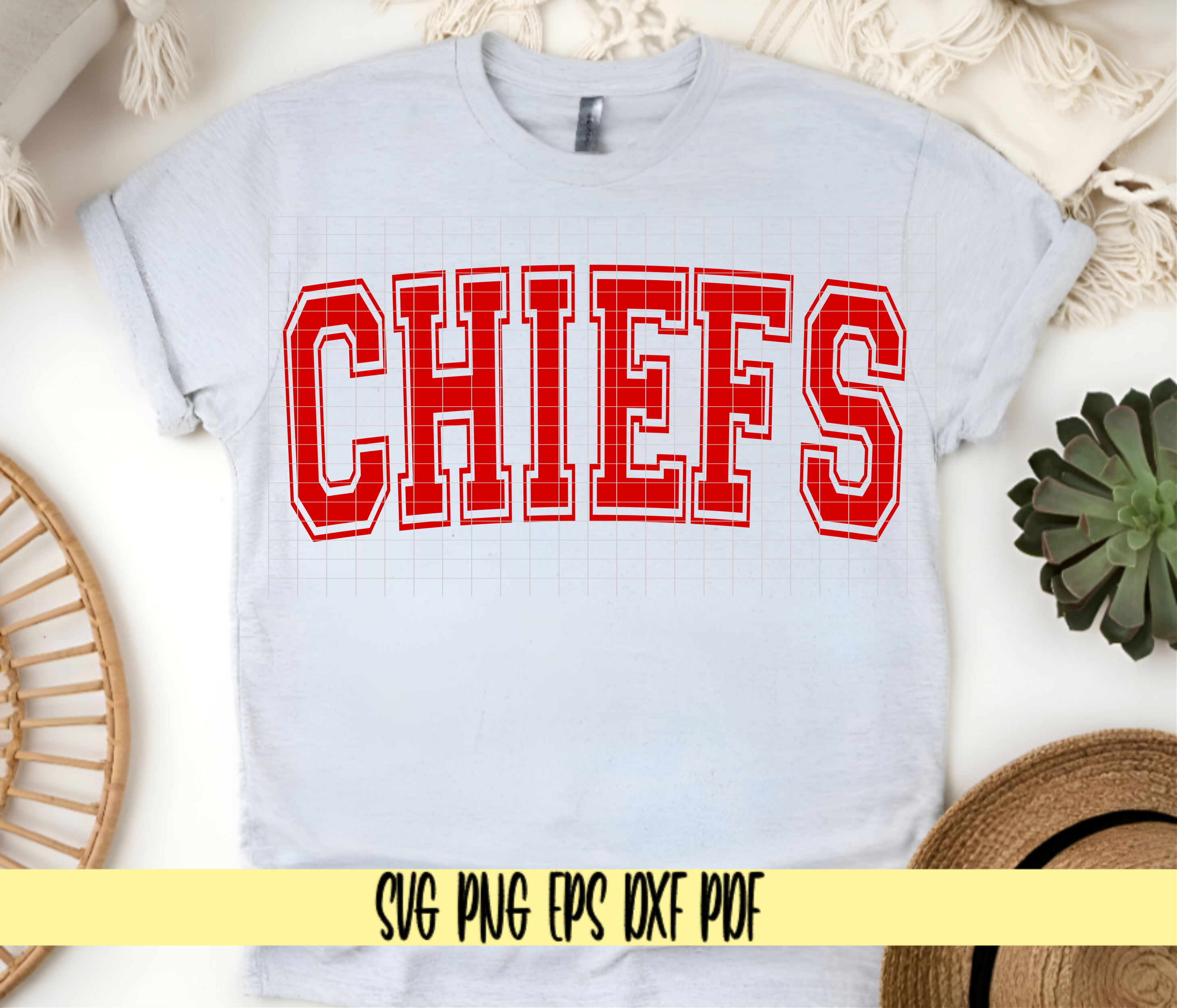 Chiefs Varsity Design SVG