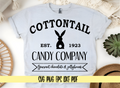 Cottontail Candy Company Easter Sign Est 1923 SVG