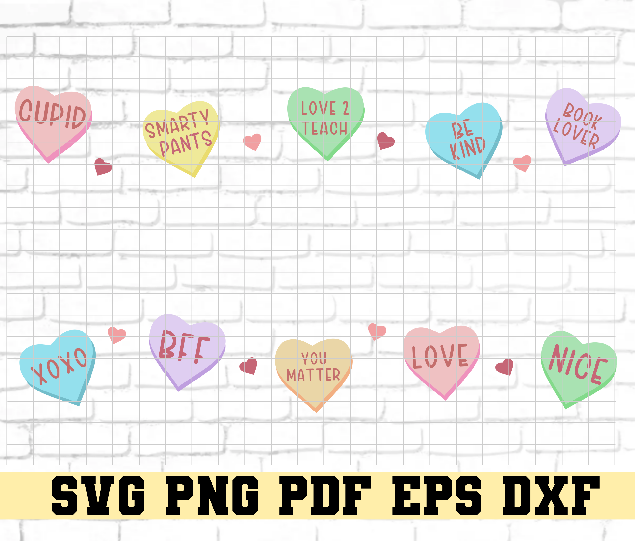 custom teacher sweethearts SVG Valentine's day