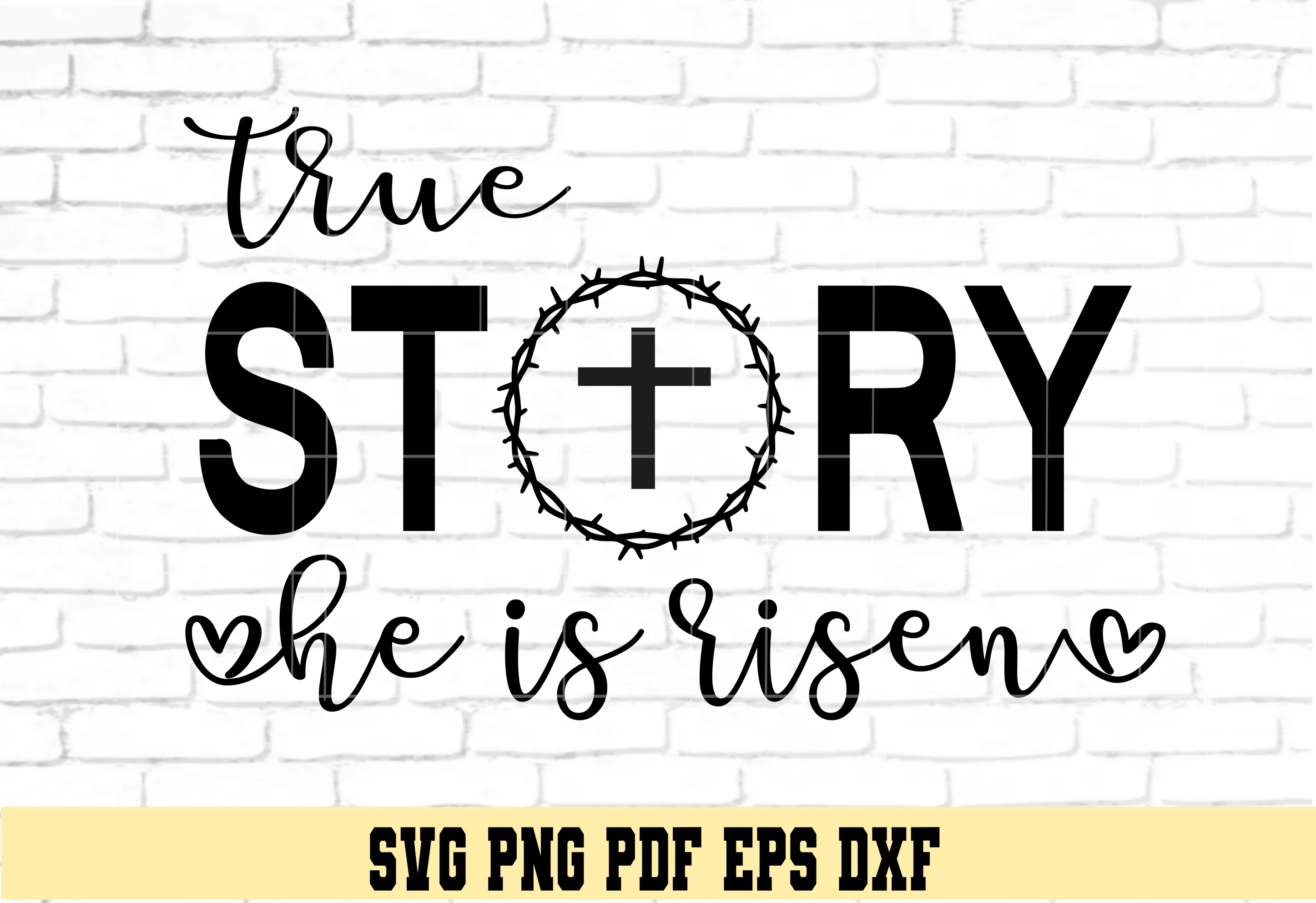 Religious Easter Design SVG